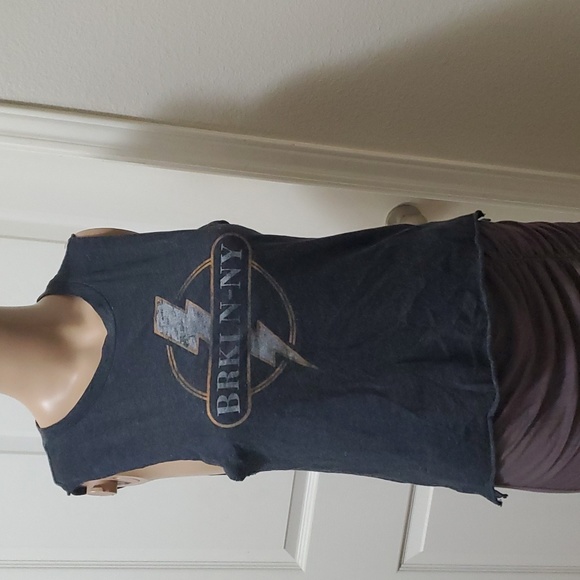 Abercrombie & Fitch xs rough hems soft tank Brooklyn NY 88 up late to celebrate - Picture 1 of 5